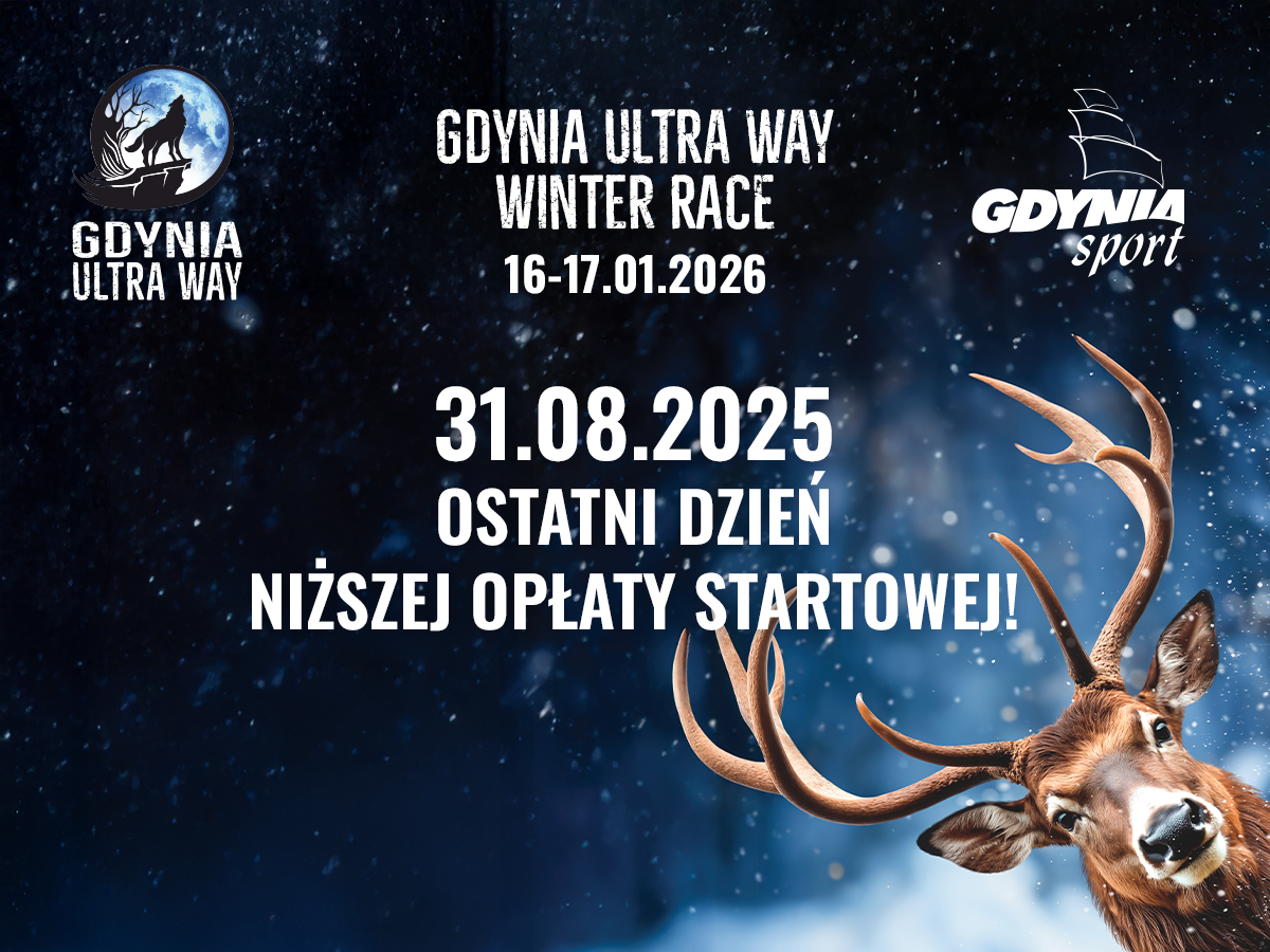 31.08.2025 OSTATNI DZIEŃ NIŻSZEJ OPŁATY STARTOWEJ!
